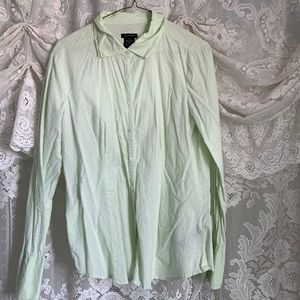 Calvin Klein button down blouse size large